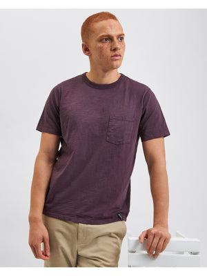 Garment Dye Beatnik Short-Sleeve T-Shirt - Merlot