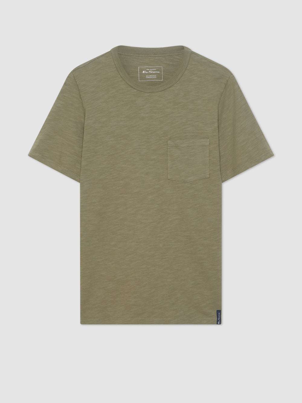 Garment Dye Beatnik Short-Sleeve T-Shirt - Olive Green