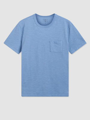 Garment Dye Beatnik Short-Sleeve T-Shirt - Pale Blue