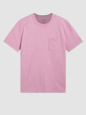 Garment Dye Beatnik Short-Sleeve T-Shirt - Washed Pink