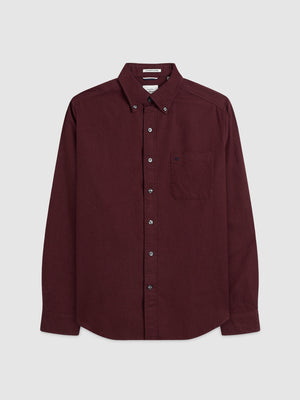 Uniform Flannel Shirt - Merlot