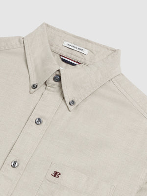 Uniform Flannel Shirt - Oatmeal