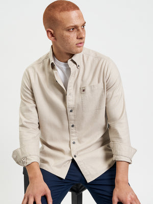 Uniform Flannel Shirt - Oatmeal