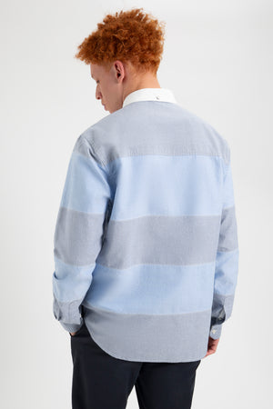 Brighton Oxford Garment Dye Rugby Shirt