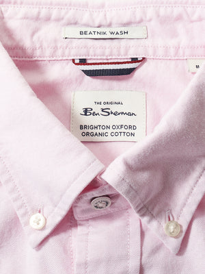 Brighton Oxford Organic Shirt - Dusty Pink