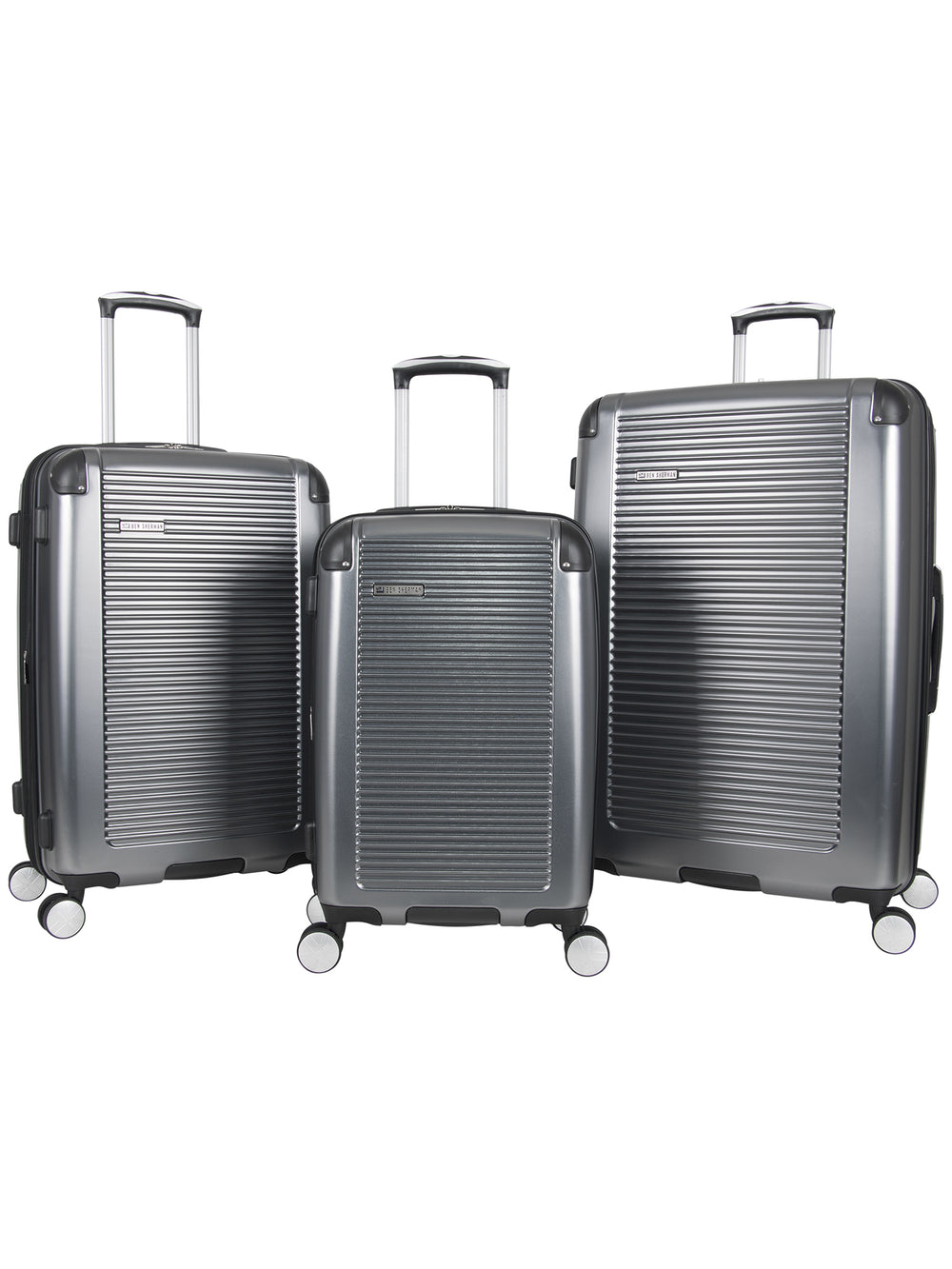 Norwich 3-Piece Expandable Hardside Luggage Collection - Gunmetal