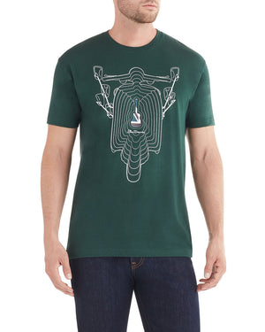 Inner Echo Graphic T-Shirt - Forest Green