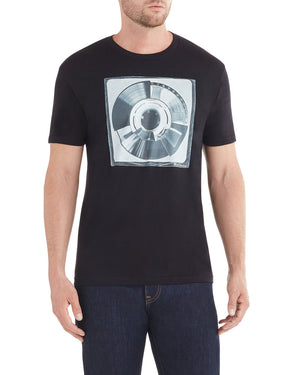 Music Segments Graphic T-Shirt - Black
