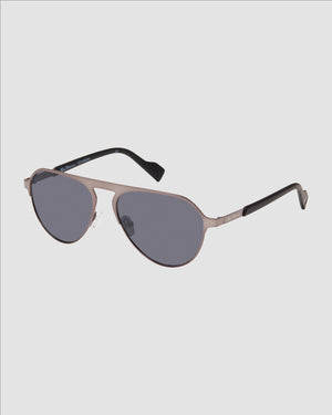 Fred Eco-Green Sunglasses - Matte Gun/Grey