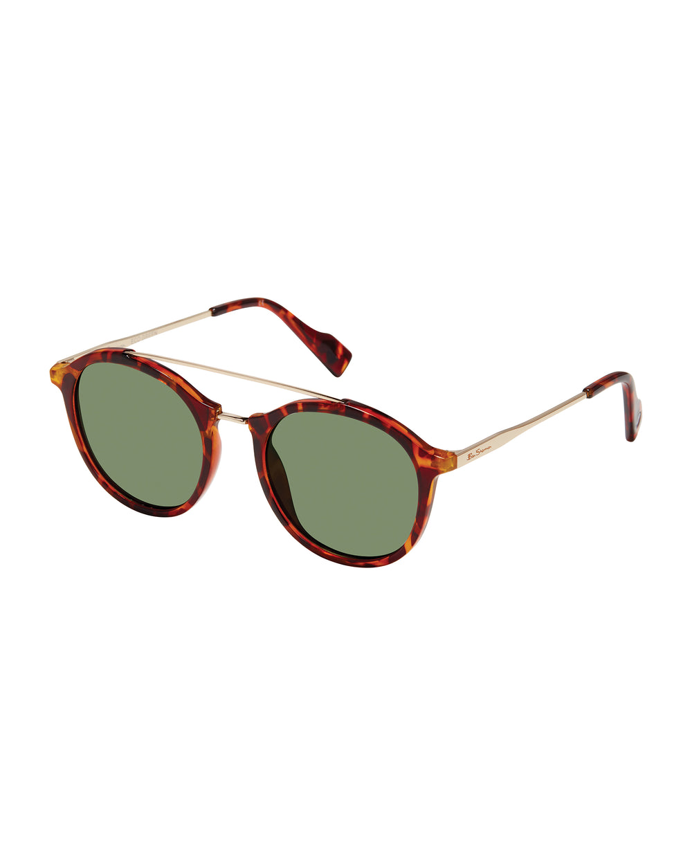 James Polarized Eco-Green Sunglasses - Tortoise