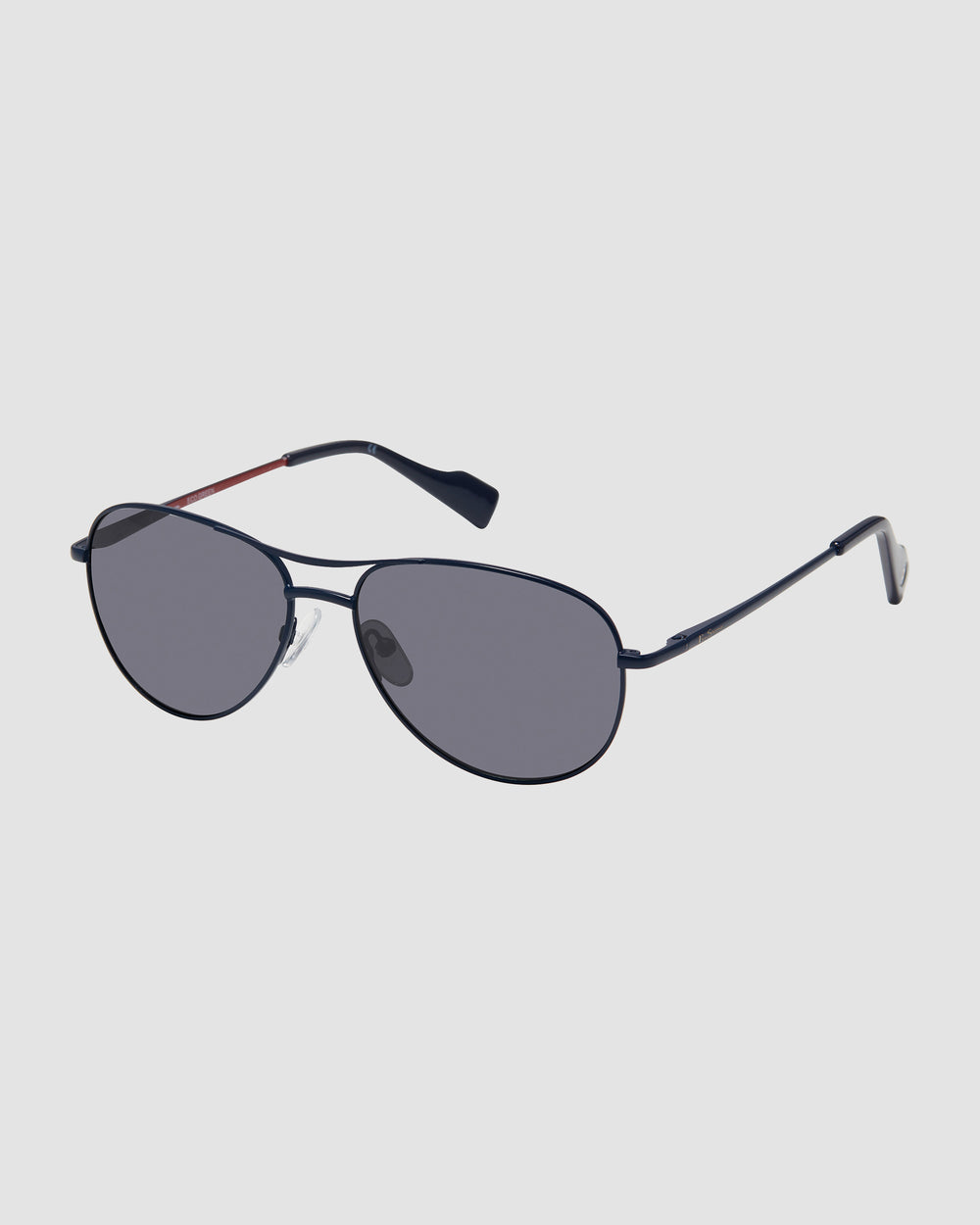 Leo Eco-Green Sunglasses - Matte Navy/Grey
