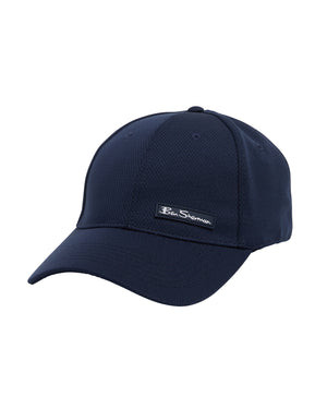 Patch Logo Mesh Sport Hat - Navy