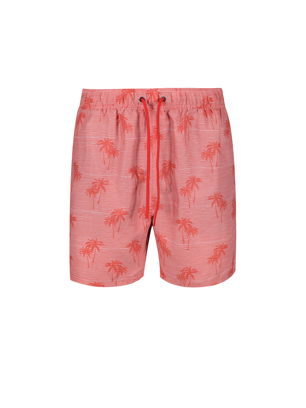Men's Unawatuna Tropical Print Swim Short - Coral