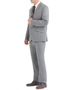 Aske Single-Breasted Suit - Grey