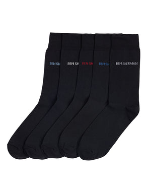 Hedgehunter Men's 5-Pack Socks - Black