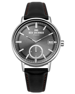 Men's Portobello Professional Watch - Black/Black/Silver