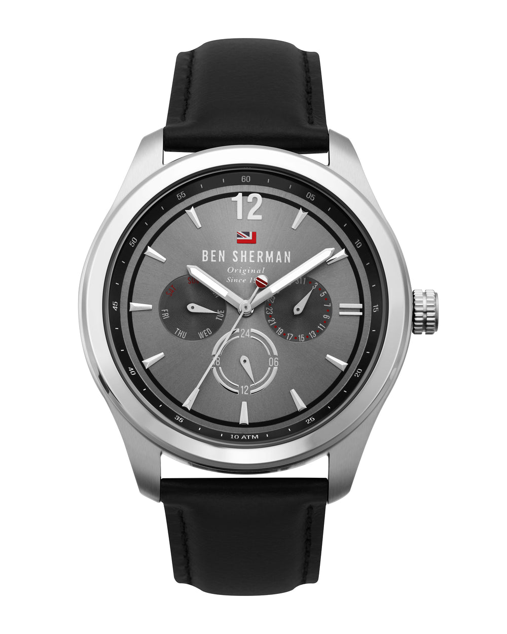 Men's Sugarman Multifunction Watch - Black/Grey/Silver