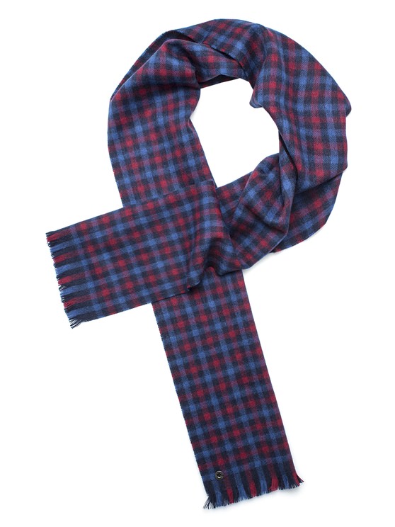 WOVEN HOUSE GINGHAM WASHED BLUE 
