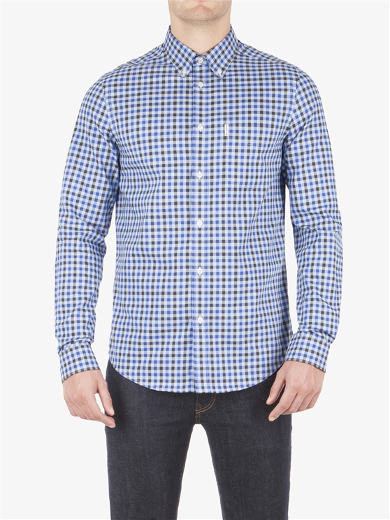 HOUSE GINGHAM CHECK LONG SLEEVE SHIRT