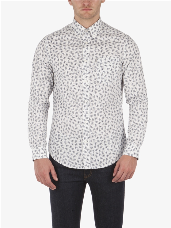 CLASSIC PAISLEY PRINT SHIRT 
REGULAR FIT